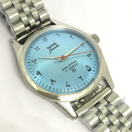 HMT Janata Arabic Dial Manual Men’s Watch Silver Serviced in India