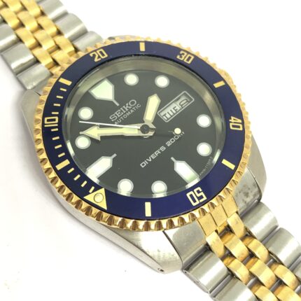 Seiko Divers MOD Automatic 6309A Men’s 40mm Japan Dual-Tone Stainless Steel Watch